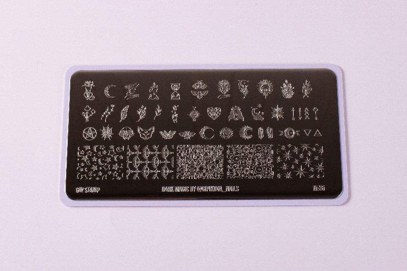Пластина для стемпинга, TM Go! Stamp (35 Dark Magic be)