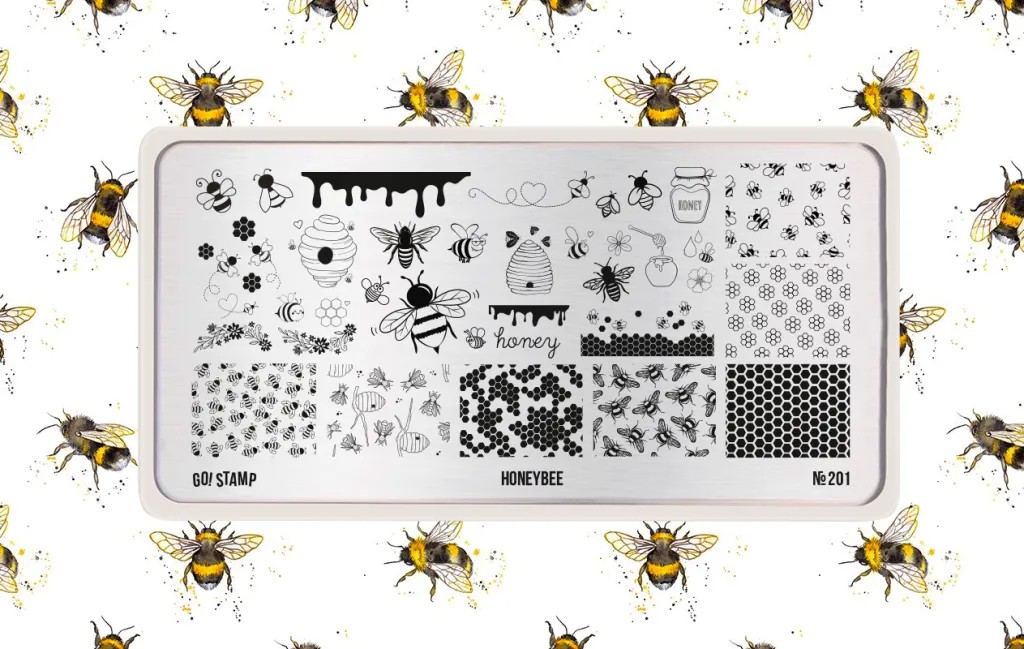Пластина для стемпинга, TM Go! Stamp (201 Honeybee)