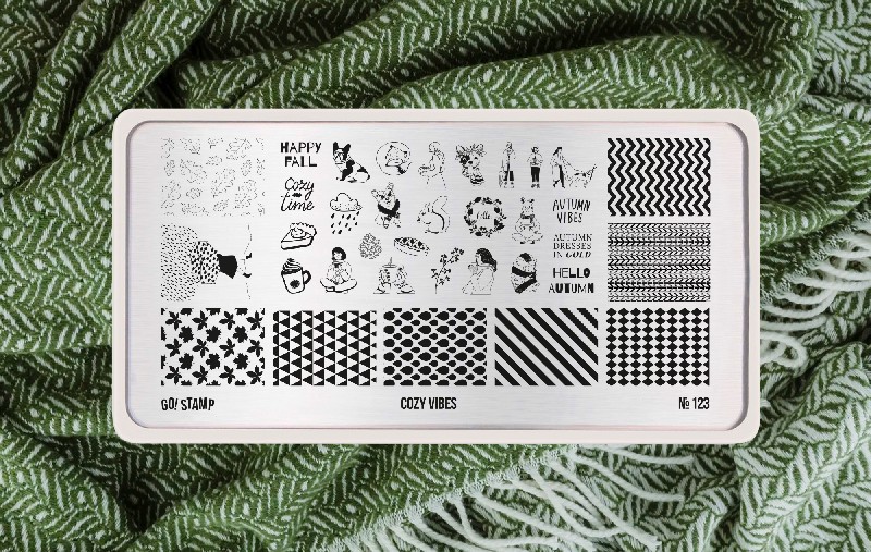 Пластина для стемпинга, TM Go! Stamp (123 Cozy Vibes)
