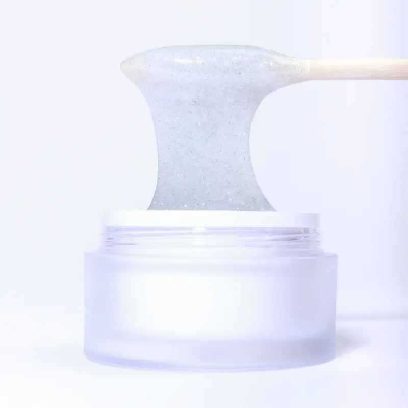 Светоотражающий моделирующий гель Reflective Modeling Gel, TM Milk (02 Prismatic 15мл)