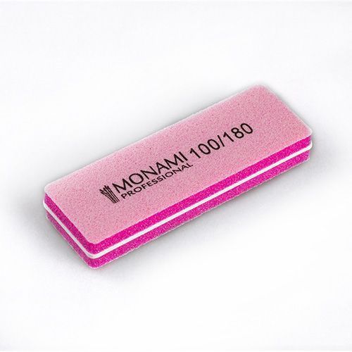 Баф мини, TM Monami (прямоугольный 100/180 розовый)