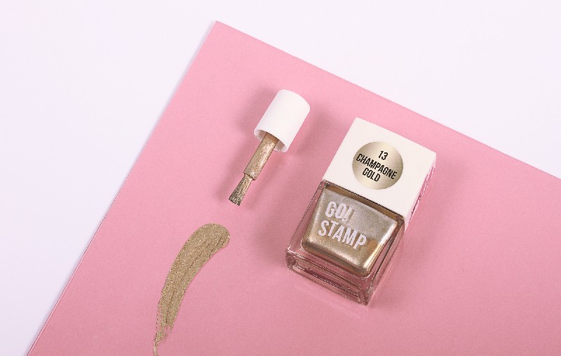 Лак для стемпинга, TM Go! Stamp (13 Champagne gold)