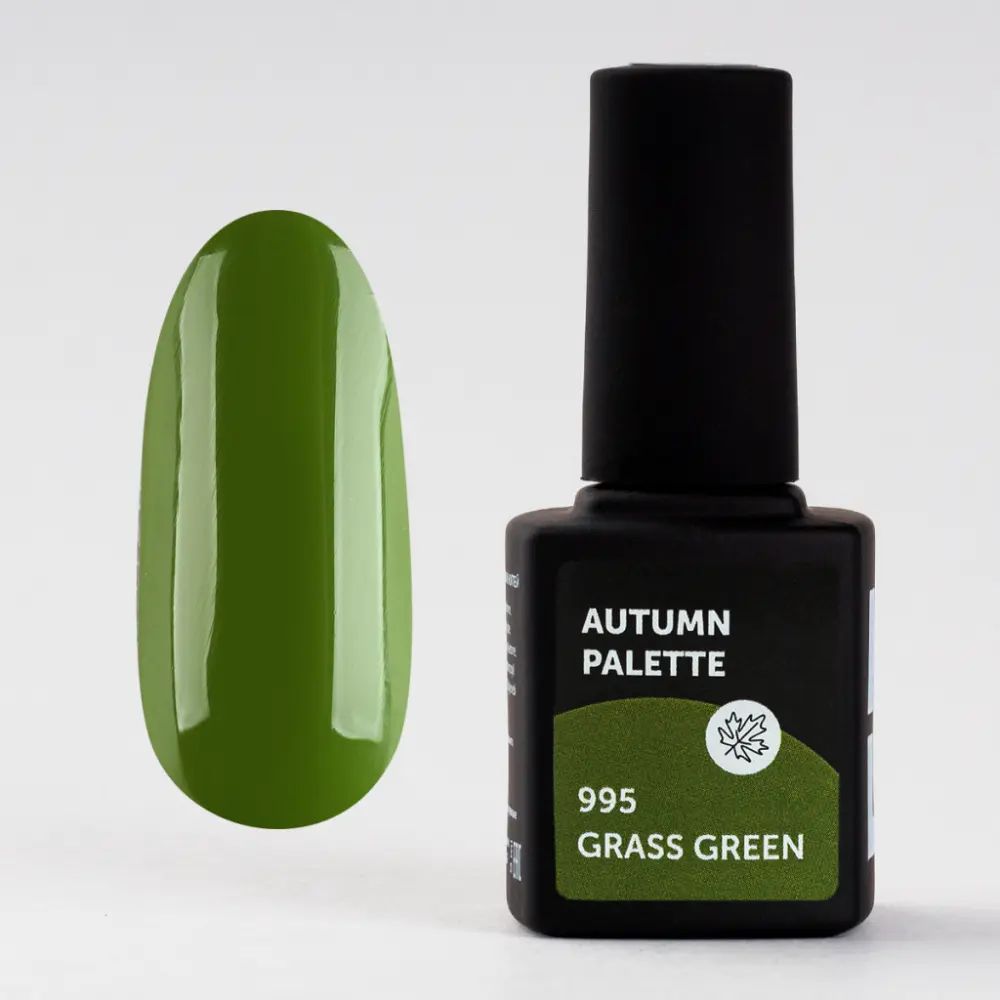 Гель-лак Autumn Palette, TM Milk (995 Grass Green)