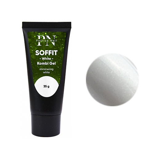 Комби гель, TM Patrisa Nail (Soffit White 35гр)