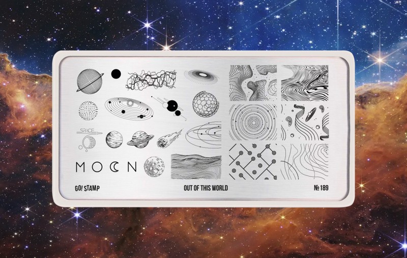 Пластина для стемпинга, TM Go! Stamp (189 Out Of This World)
