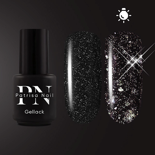 Гель-лак Flash 3.5 мл, TM Patrisa Nail (black)