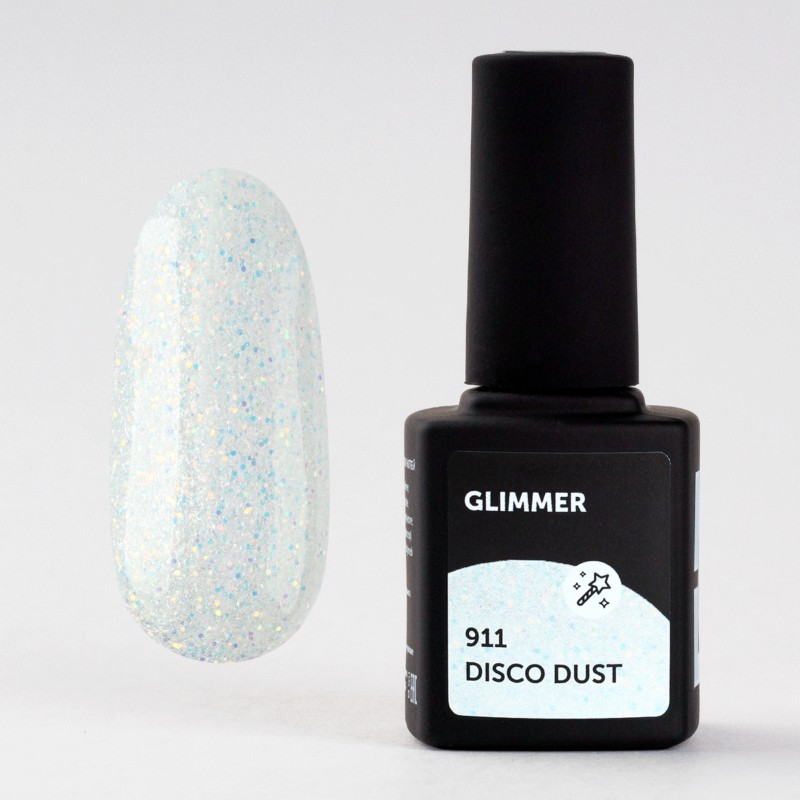 Гель-лак Glimmer, TM Milk (911 Disco Dust)