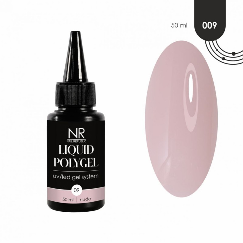 Liquid PolyGel, TM Nail Republic (9, 50мл)