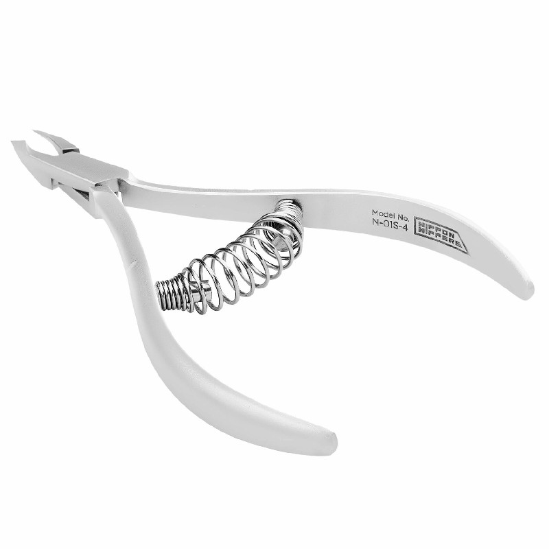 Кусачки, TM Nippon Nippers (N-01S-4 4мм спиральная пружина матовые)