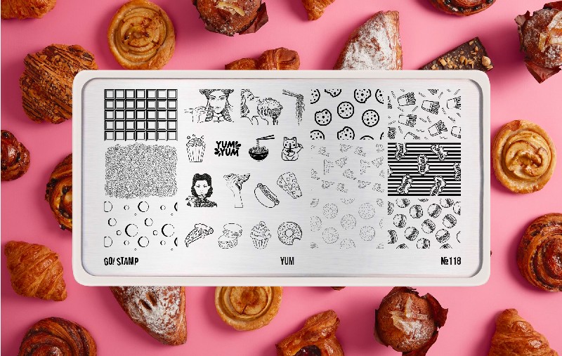 Пластина для стемпинга, TM Go! Stamp (118 Yum)