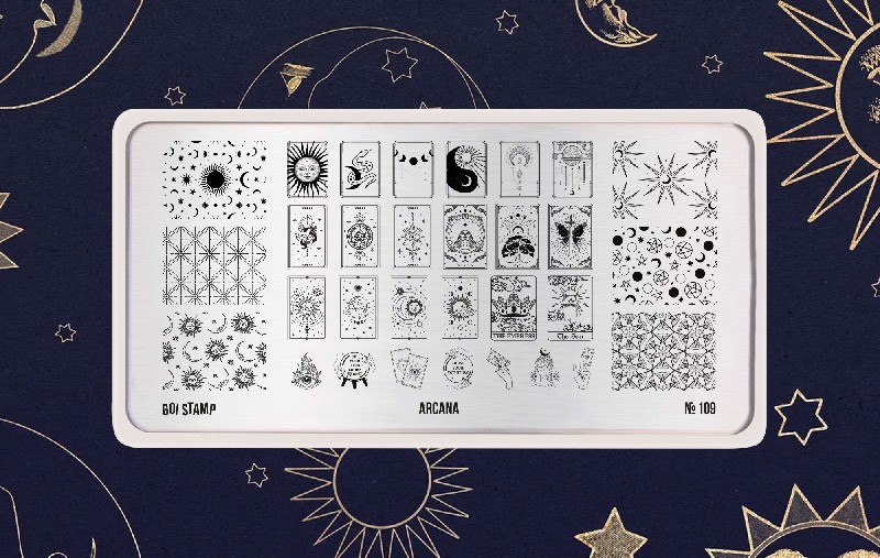 Пластина для стемпинга, TM Go! Stamp (109 Arcana)