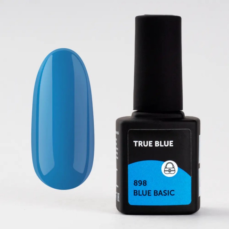 Гель-лак True Blue, TM Milk (898 Blue Basic)