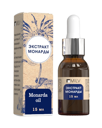 Масло с экстрактом монарды, TM Milv (15мл)