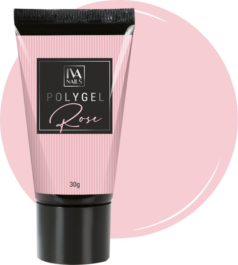 Polygel, TM IVA nails (Rose 30g)