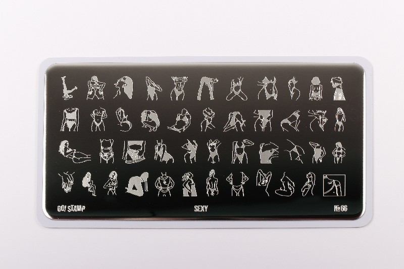 Пластина для стемпинга, TM Go! Stamp (66 Sexy)