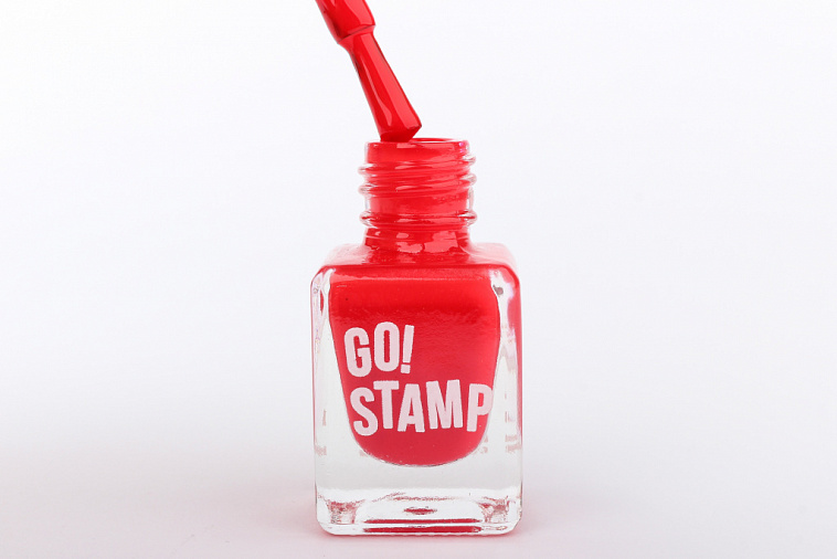 Лак для стемпинга, TM Go! Stamp (64 Chili 6мл)