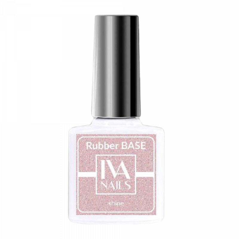 База каучуковая Shine, TM IVA nails (6 (15мл) с кистью)