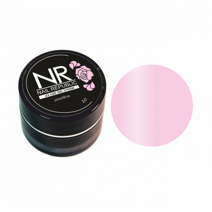 Пластилин 5гр, TM Nail Republic (10 Светло-розовый)