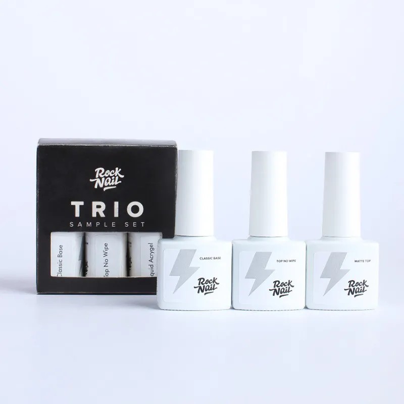 Набор базовых продуктов, TM RockNail (TRIO SAMPLE SET)