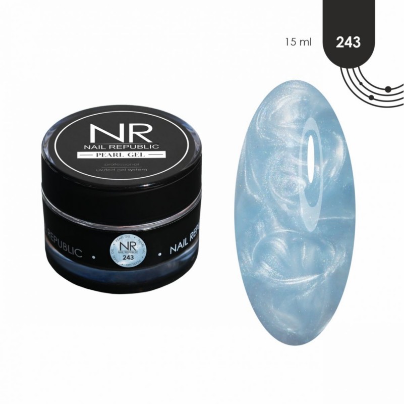 Гель Gel Pearl, TM Nail Republic (243, 15мл)