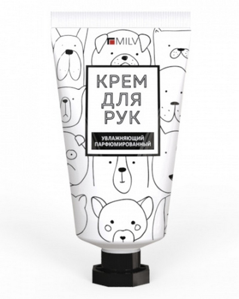 Крем для рук увлажняющий 40мл, TM Milv (кокос)