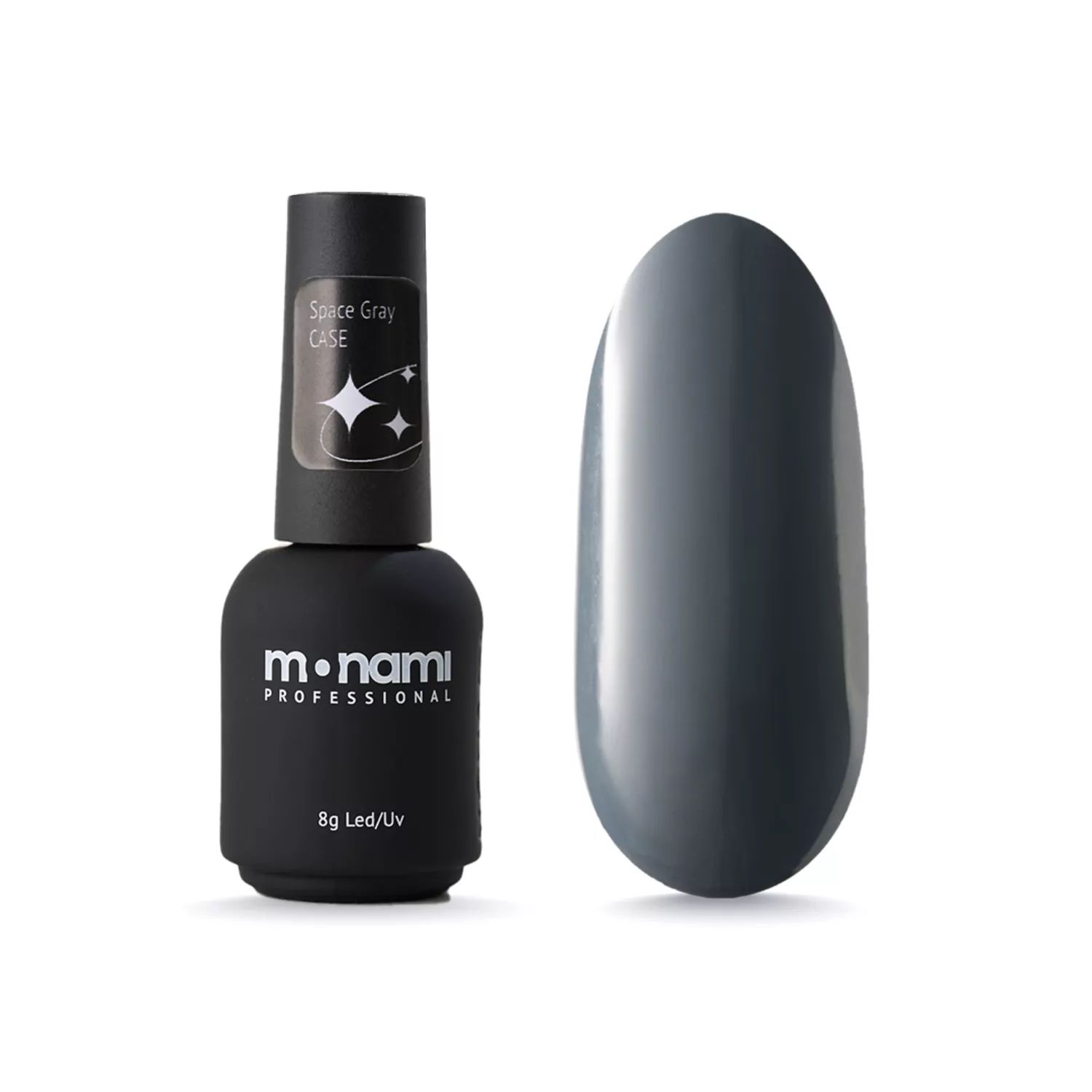 Гель-лак Space Gray 8гр, TM Monami (Case)