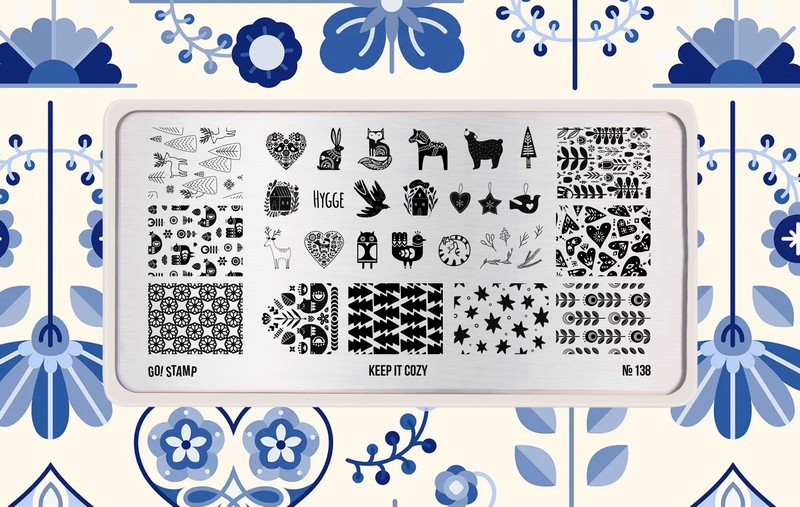 Пластина для стемпинга, TM Go! Stamp (138 Keep it Cozy)