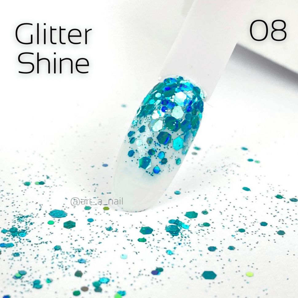 Глиттер Shine 1гр, TM Арт-А (8)