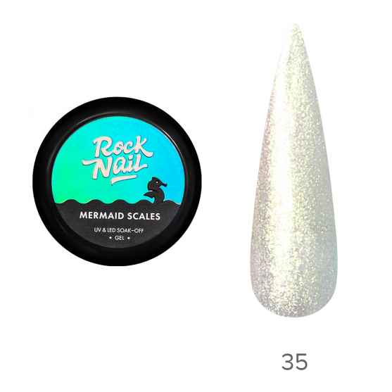 Гель-краска Mermaid Scales, TM RockNail (35 Nautilus Pompilius 5гр)