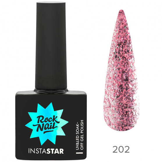 Гель-лак Insta Star, TM RockNail (202 Britney)