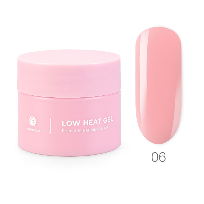 Низкотемпературный однофазный гель Low heat, TM Adri Coco (6 цветущая сакура 15мл)