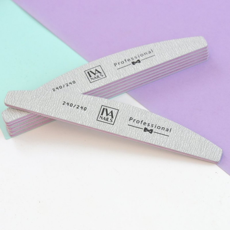 Пилка, TM IVA nails ("Лодка" 240/240 пр-во Корея)