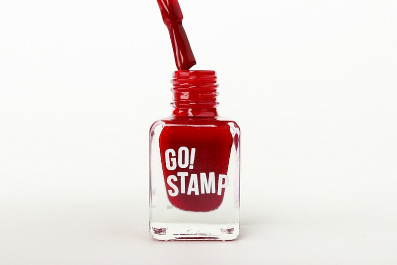 Лак для стемпинга, TM Go! Stamp (03 Cherry kiss 6мл)