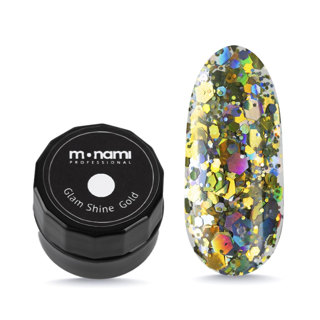 Гель-лак Glam Shine 5мл, TM Monami (Gold)