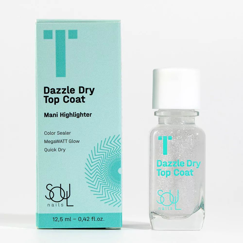 Уход, TM Soul Nails (Dazzle Dry Top Coat)
