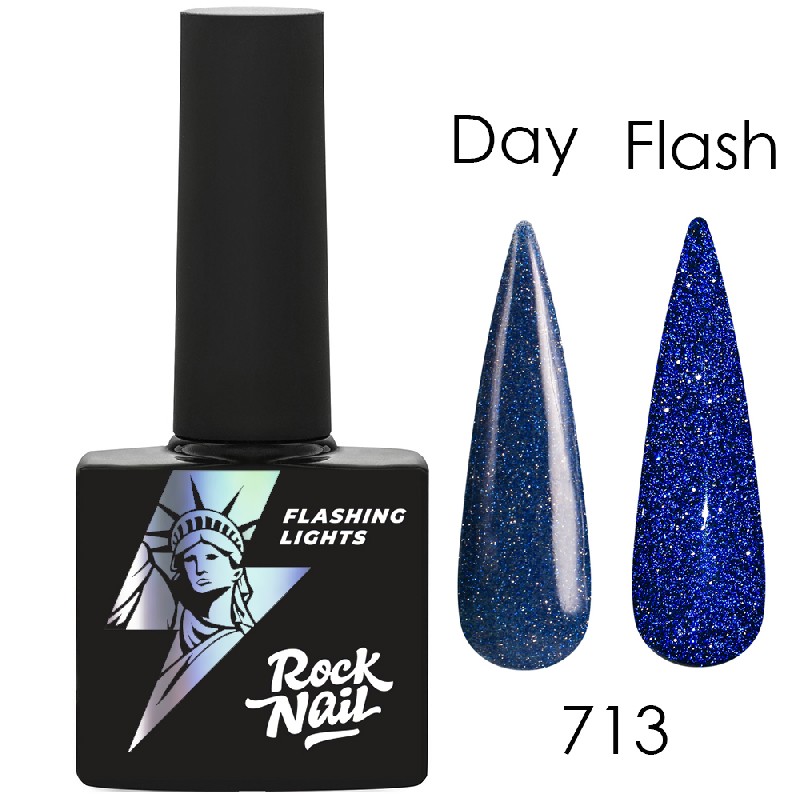 Гель-лак Flashing Lights, TM RockNail** (713 Sydney)