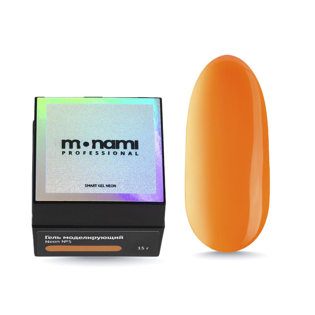 Smart Gel Neon, TM Monami (№5 Оранжевый 15гр)