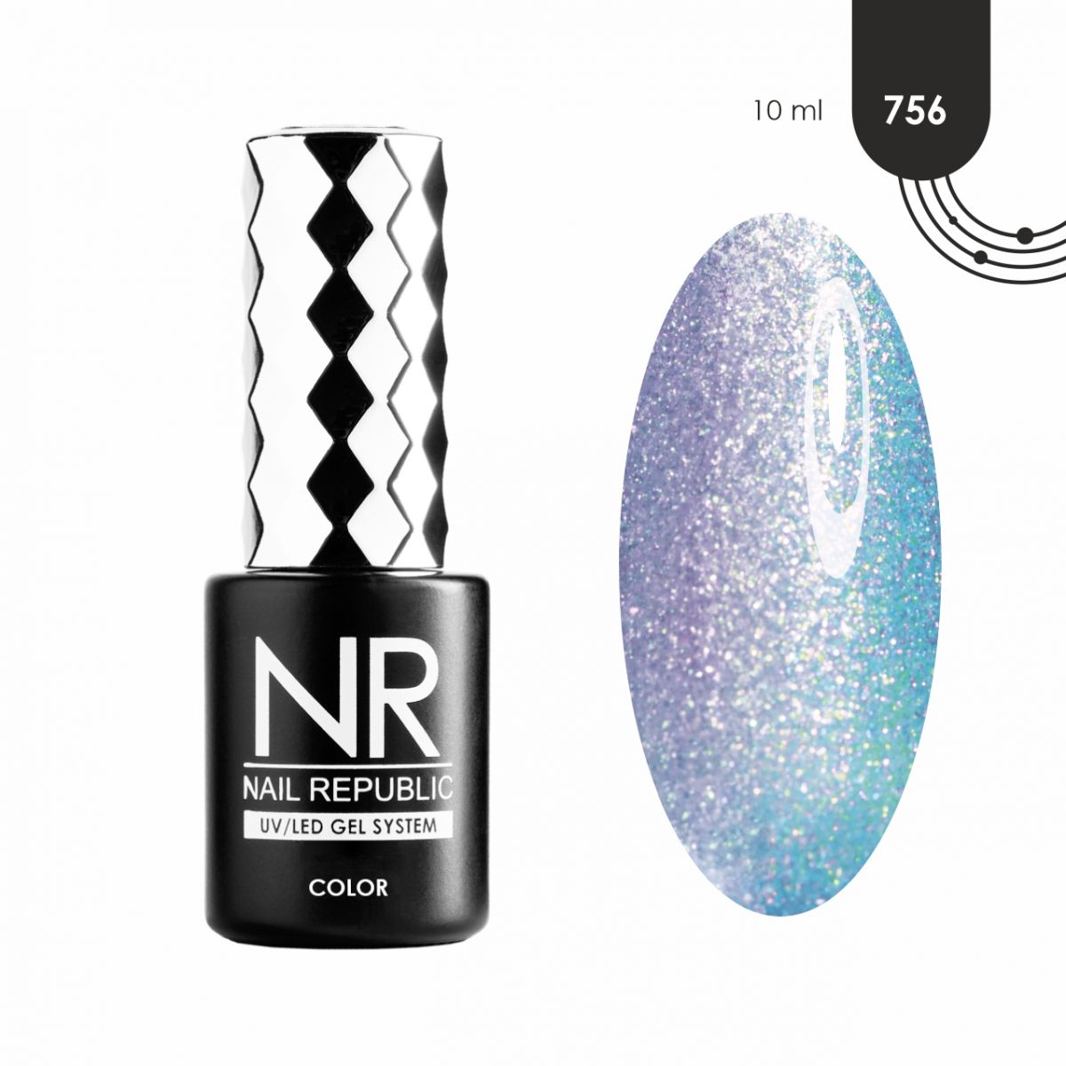 Гель-лак Sirena 10 мл, TM Nail Republic (756)