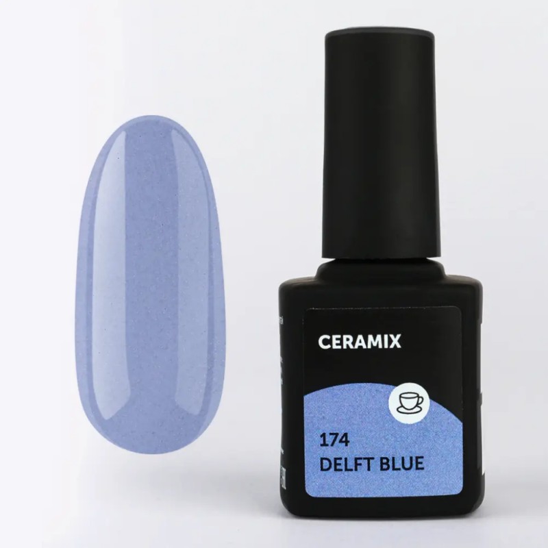 Гель-лак Ceramix, TM Milk (174 Delft Blue)