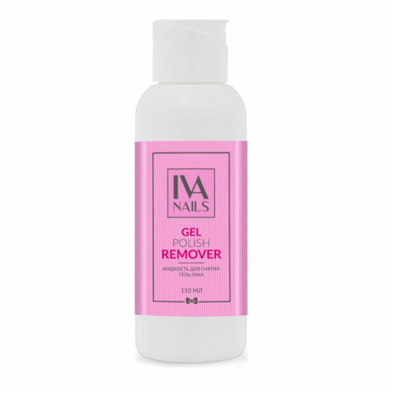 Жидкость для снятия гель лака, TM IVA nails (110мл)