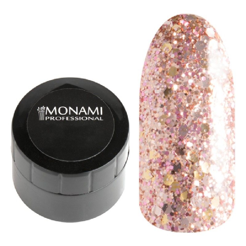 Гель-лак с блеском 5гр, TM Monami (gold)