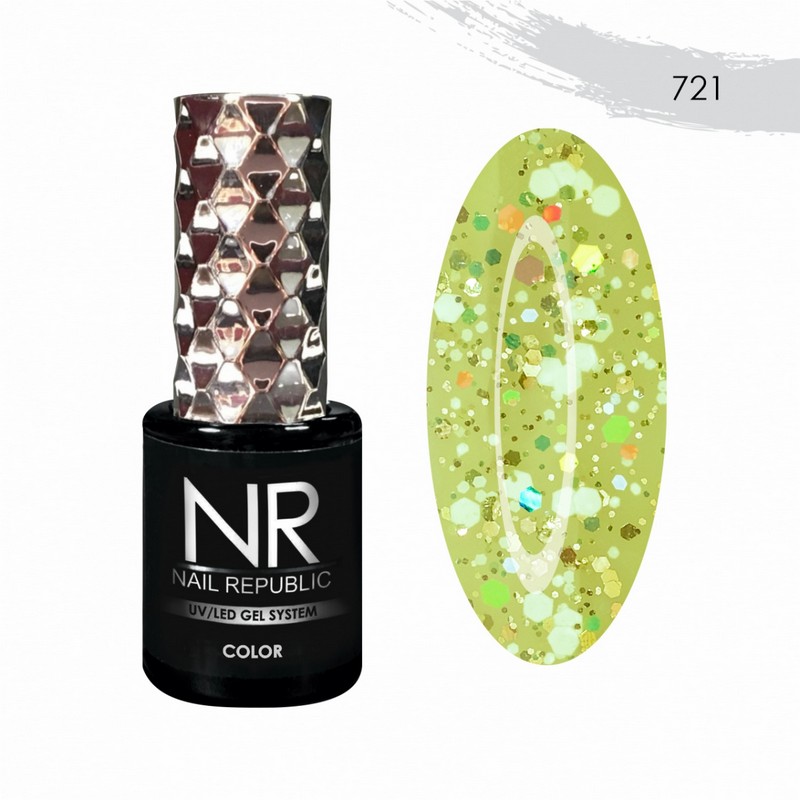 Гель-лак EUPHORIA 10 мл, TM Nail Republic (721)