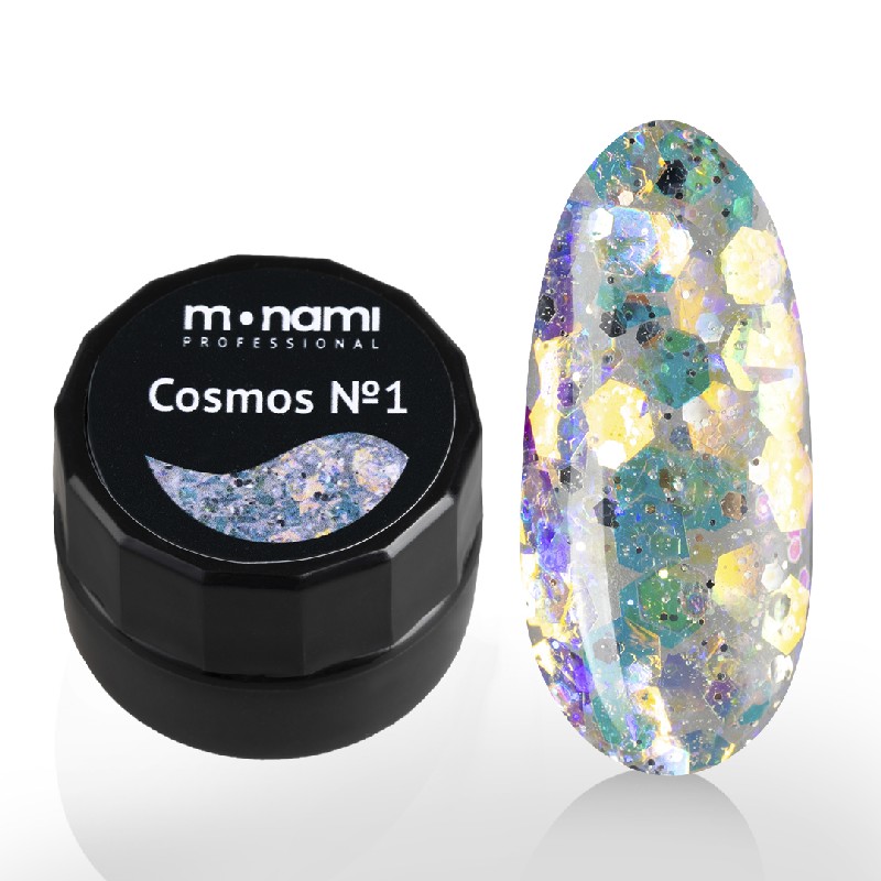 Гель-лак Cosmos 5гр, TM Monami (№1)