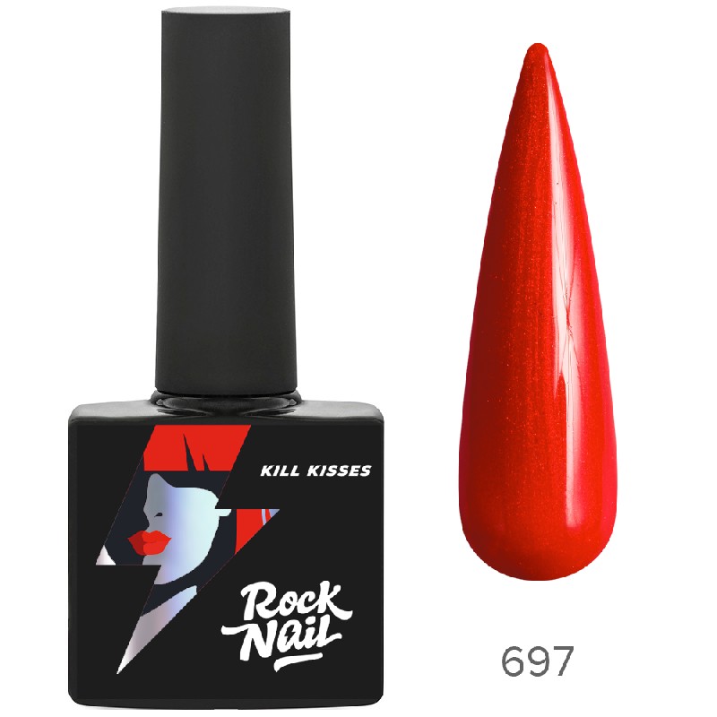 Гель-лак Kill Kisses, TM RockNail (697 Supreme)