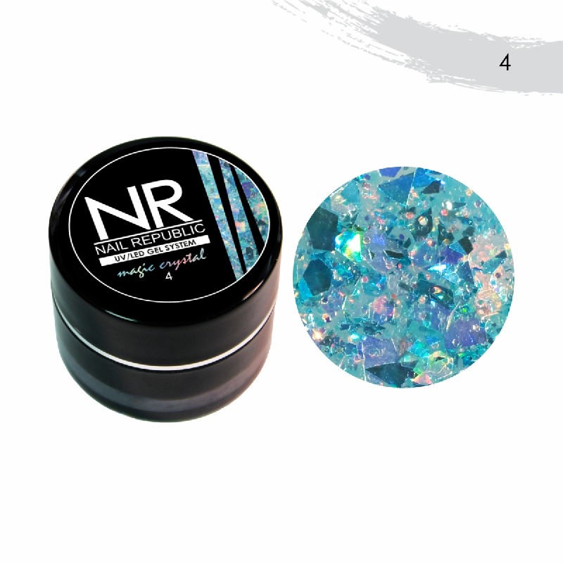Гель-краска Magic Crystal 7гр, TM Nail Republic (4)