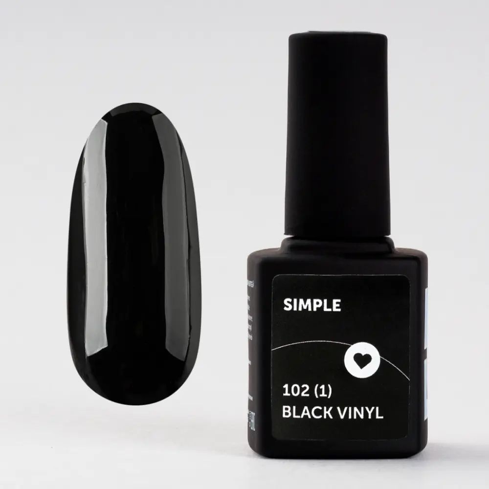 Гель-лак Simple, TM Milk (102 (1) Back Vinyl)