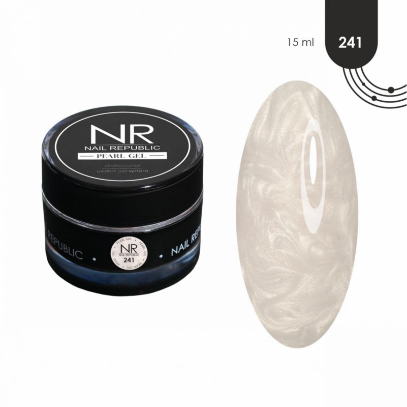 Гель Gel Pearl, TM Nail Republic (241, 15мл)