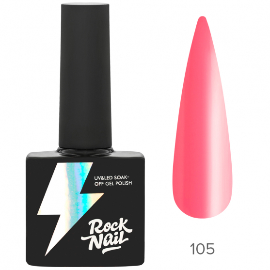 Гель-лак Basic, TM RockNail (105 Innocent Blush)