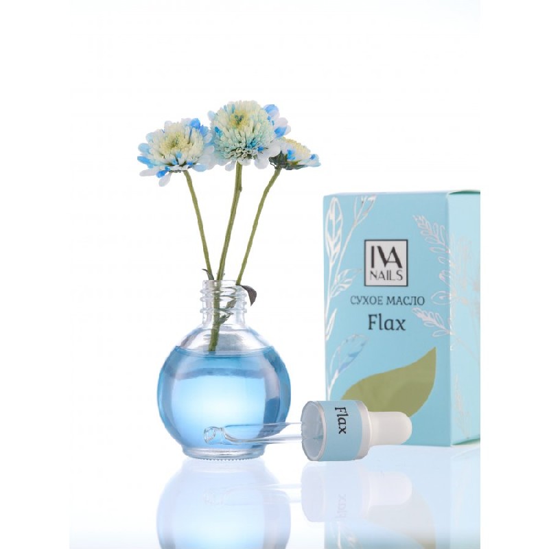 Сухое масло, TM IVA nails (Flax 12 ml)