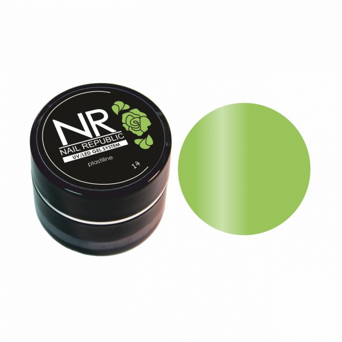 Пластилин 5гр, TM Nail Republic (14 салатовый)